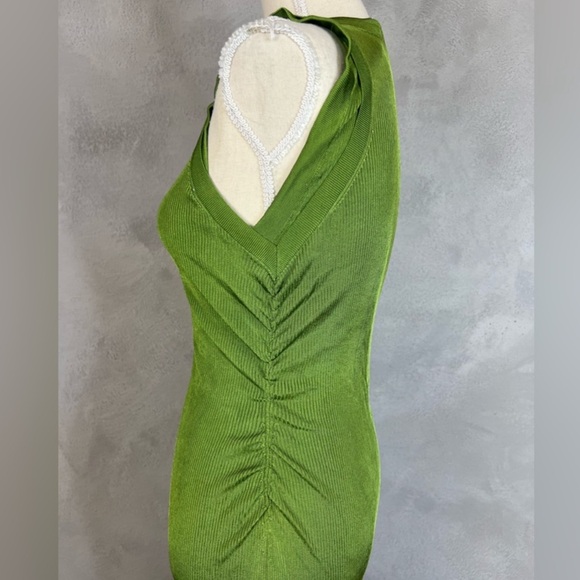 Atlein Collective - Green Knit Midi Dress - Picture 7 of 7